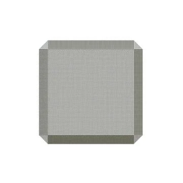 Abstract Square Shape. Isolated on white background. 3D rendering Stock Illustration
