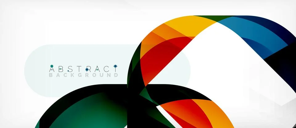 Abstract square shape with overlapping waves, minimal geometric background イラスト素材