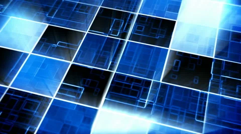 Abstract square shape pattern motion background seamless loop Stock-Footage 67814324