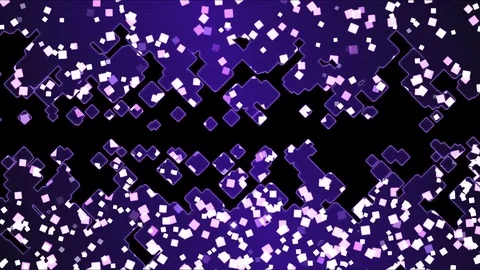 Abstract Square Shapes Background Animation - Loop Purple Stock Footage 71708671