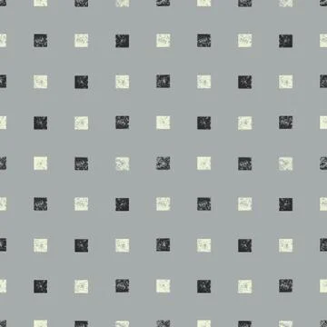 Abstract Square Shapes Seamless Pattern Illustrazione stock