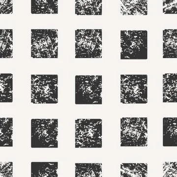Abstract Square Shapes Seamless Pattern 스톡 일러스트