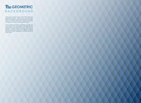 Abstract square stripe line blue geometric background, イラスト素材