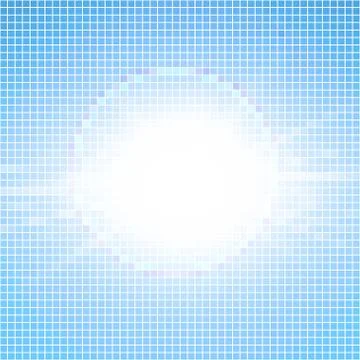 Abstract square tile mosaic vector background. Stock Illustration