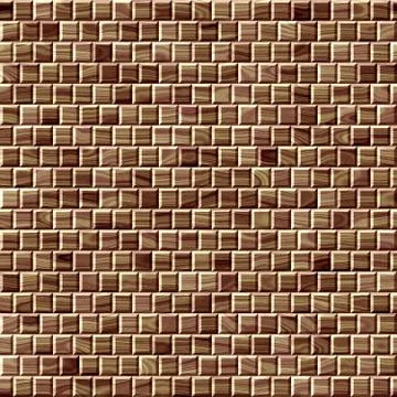 Abstract square tiles seamless background pattern Illustrazione stock