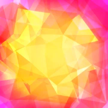 Abstract square triangle background. Stock Illustration