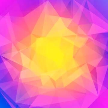 Abstract square triangle background. Stock Illustration