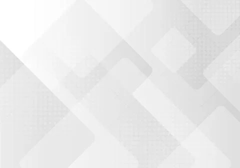 Abstract square white and gray tech design template style of clean style. Illustrazione stock