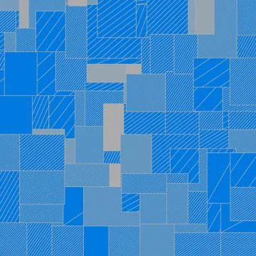 Abstract squared pattern Stock Illustration