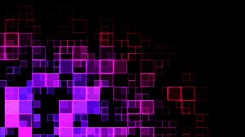 Abstract Squares Background Animation - Loop Purple/Red Stock Footage 35170714