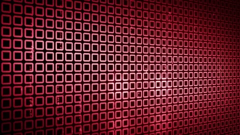 Abstract squares Background LOOP 4K red Stock-Footage 71518647
