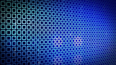 Abstract squares Background LOOP 4K blue Stock Footage 71520647