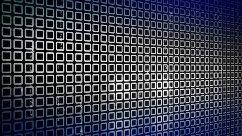 Abstract squares Background LOOP 4K blue-colorless Video stock 71539175