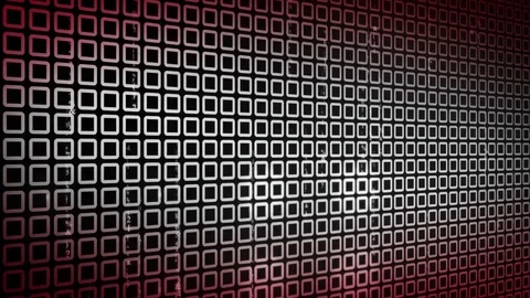 Abstract squares Background LOOP 4K red- colorless Video stock 71541530