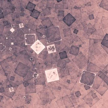 Abstract squares Stock Illustration