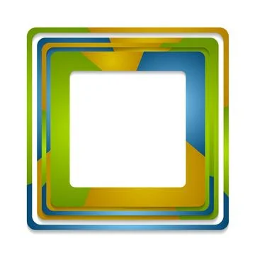 Abstract squares logo background. Vector design eps 10 Abstract squares lo... 스톡 사진