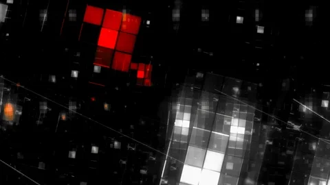 Abstract squares pattern for design. Defective pixels. Stock Footage 121650427