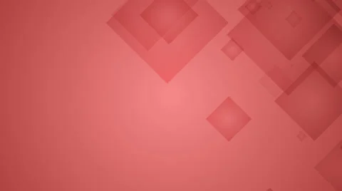 Abstract Squares on Red Background. Stock Footage 58608940