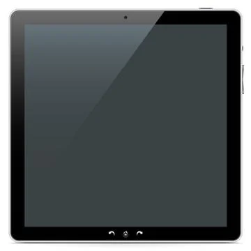 Abstract Squarish - Tablet PC - Reader - New Stock Illustration