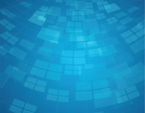 Abstract squeare blue sky background Stock Illustration