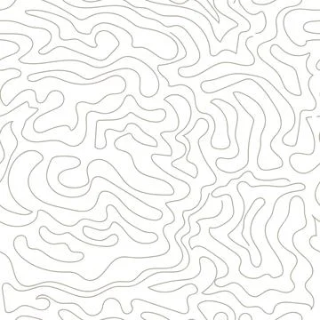 Abstract squiggly background with continuous lines Stock Illustration