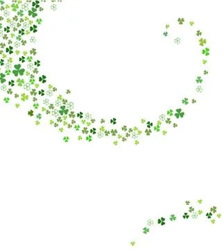 Abstract St. Patrick's day background for your greeting cards or party poster Stock Illustration