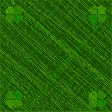 Abstract St. Patrick's day vector illustration Stock Illustration