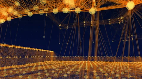 Abstract stadium 3d Stock Footage 34067454