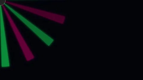 Abstract Stage Light Beams Glowing in Corner Stock Footage 341844546