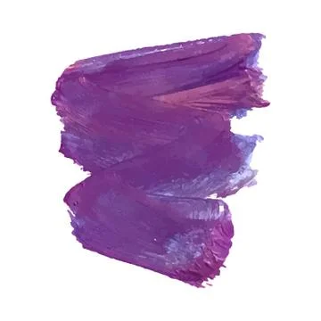 Abstract stain isolated on white background. Stock Illustration