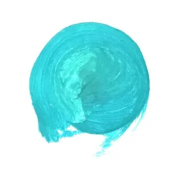 Abstract stain isolated on white background. Stock Illustration
