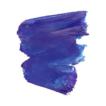 Abstract stain isolated on white background. Stock Illustration