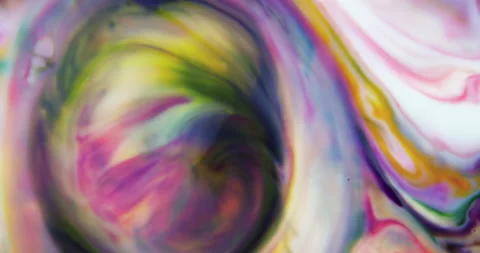 Abstract Stains of Paint Stock Footage 155450617