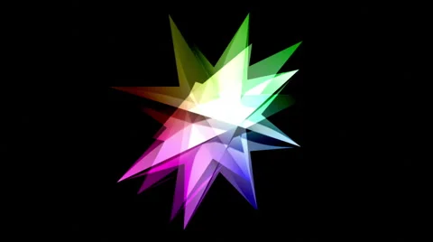 Abstract Star 1 Video stock 6257290