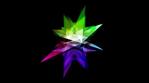 Abstract Star 2 Video stock 6255815