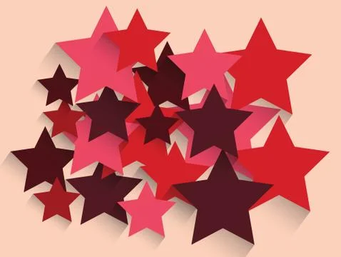 Abstract star background vector Stock Illustration