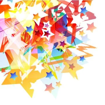 Abstract star burst background Stock Illustration