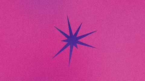 An abstract star burst shape motion graphic background design element. Stock Footage 296709747