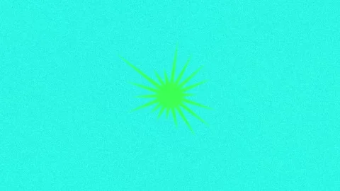 An abstract star burst shape motion graphic background design element. Stock Footage 296710374