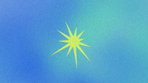 An abstract star burst shape motion graphic background design element. Stock Footage 296710615