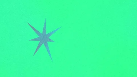An abstract star burst shape motion graphic background design element. Stock Footage 296715815