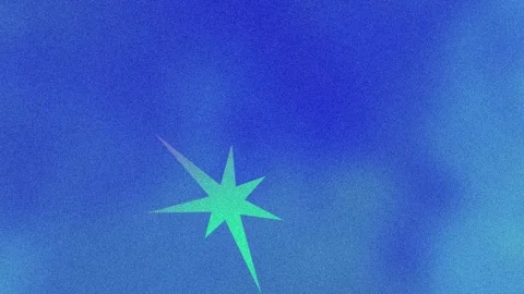 An abstract star burst shape motion graphic background design element. Stock Footage 296715849