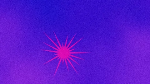 An abstract star burst shape motion graphic background design element. Stock Footage 296716193