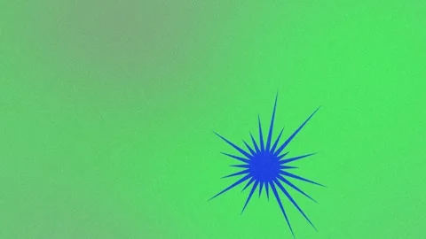 An abstract star burst shape motion graphic background design element. Stock Footage 296716400