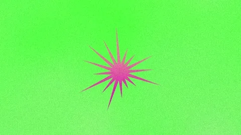 An abstract star burst shape motion graphic background design element. Stock Footage 296717437