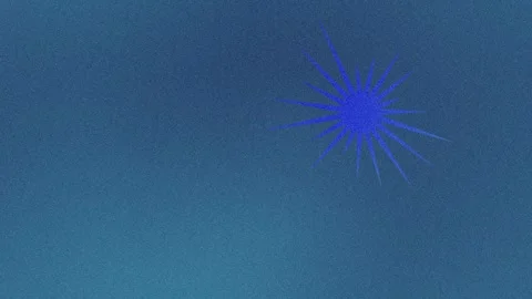 An abstract star burst shape motion graphic background design element. Stock Footage 296718378