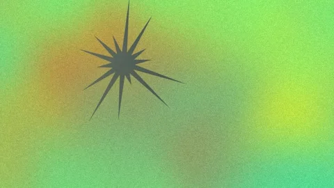 An abstract star burst shape motion graphic background design element. Stock Footage 296720082