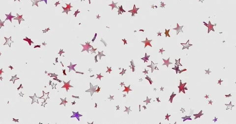 Abstract star colored geometric background. 3d rendering, selective focus. 4K Stock Footage 220158085