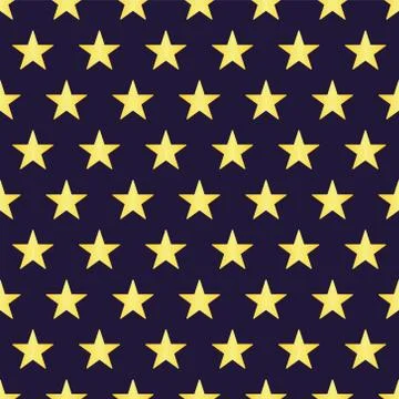 Abstract Star Geometric Seamless Pattern Vector Background Illustrazione stock