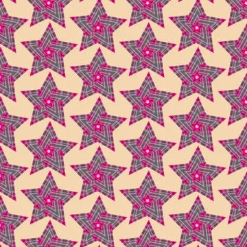 Abstract star Illustrazione stock